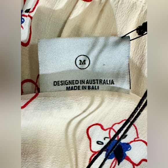 NWT Rue Stiic Greta Maxi Dress in Flowers of the Arts Print w Keyhole Bodice - Picture 10 of 12